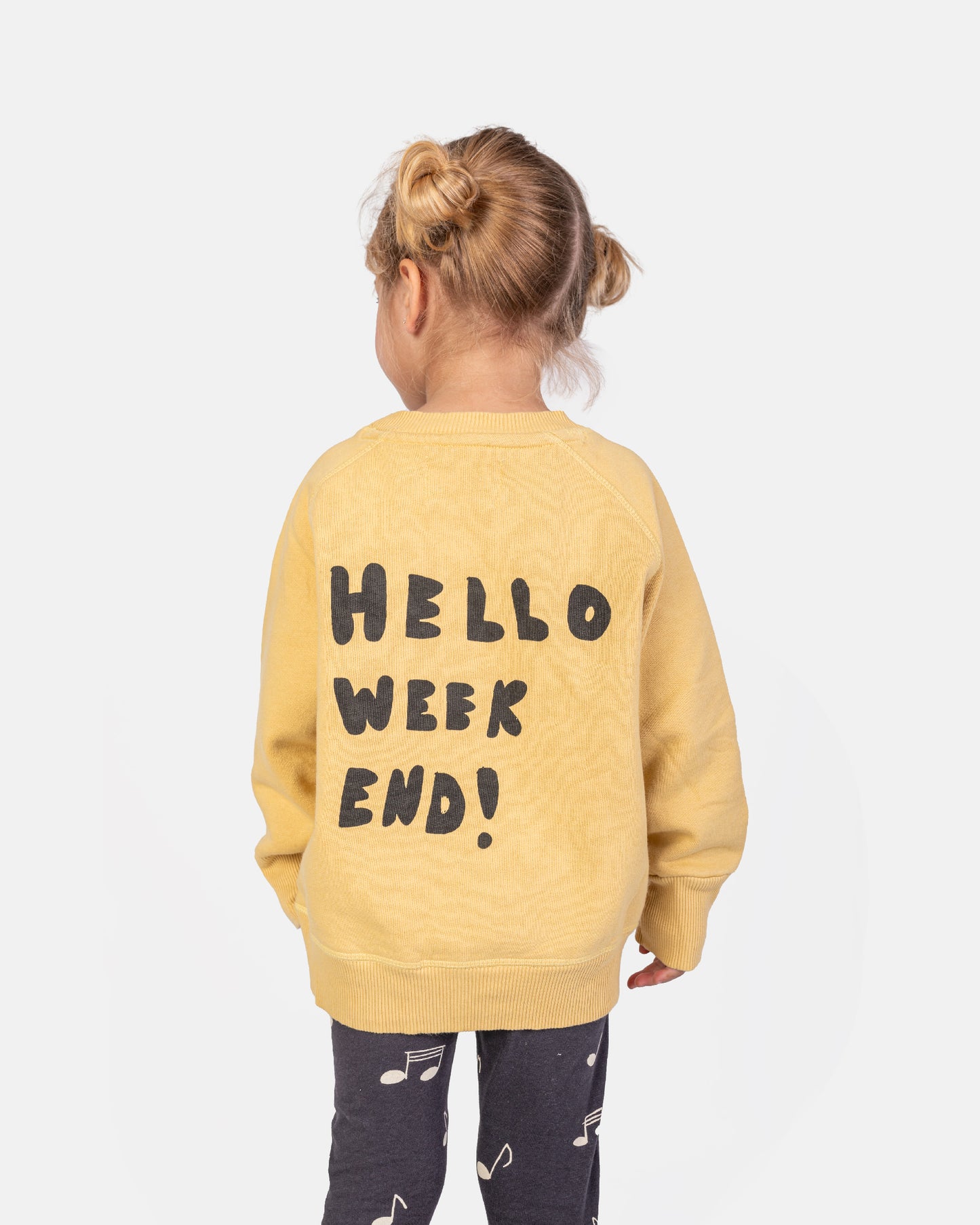 SWEATSHIRT  HELLO WEEK END